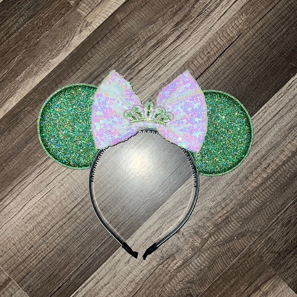 Green Princess Minnie Ears - Picture 1 of 2